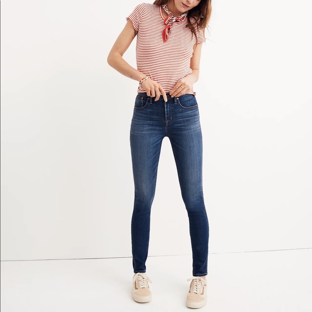 Madewell 10” High-Rise Skinny Jeans